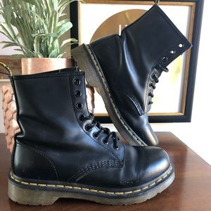 Dr. Martens 1460 Style Smooth Black Boots